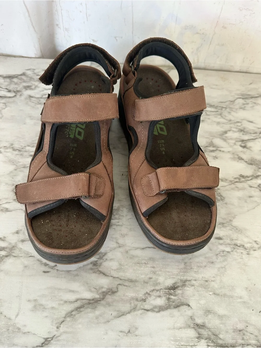 Sano Mephisto Men Comfort Walking Sandals Sz 8 Orthopedic Hiking Casual Outdoor